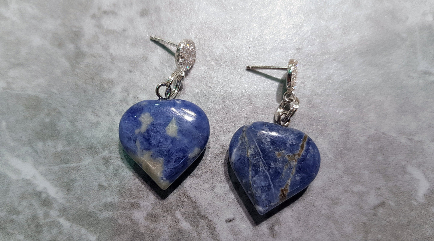 Sodalite Sterling Silver Jewellery Set